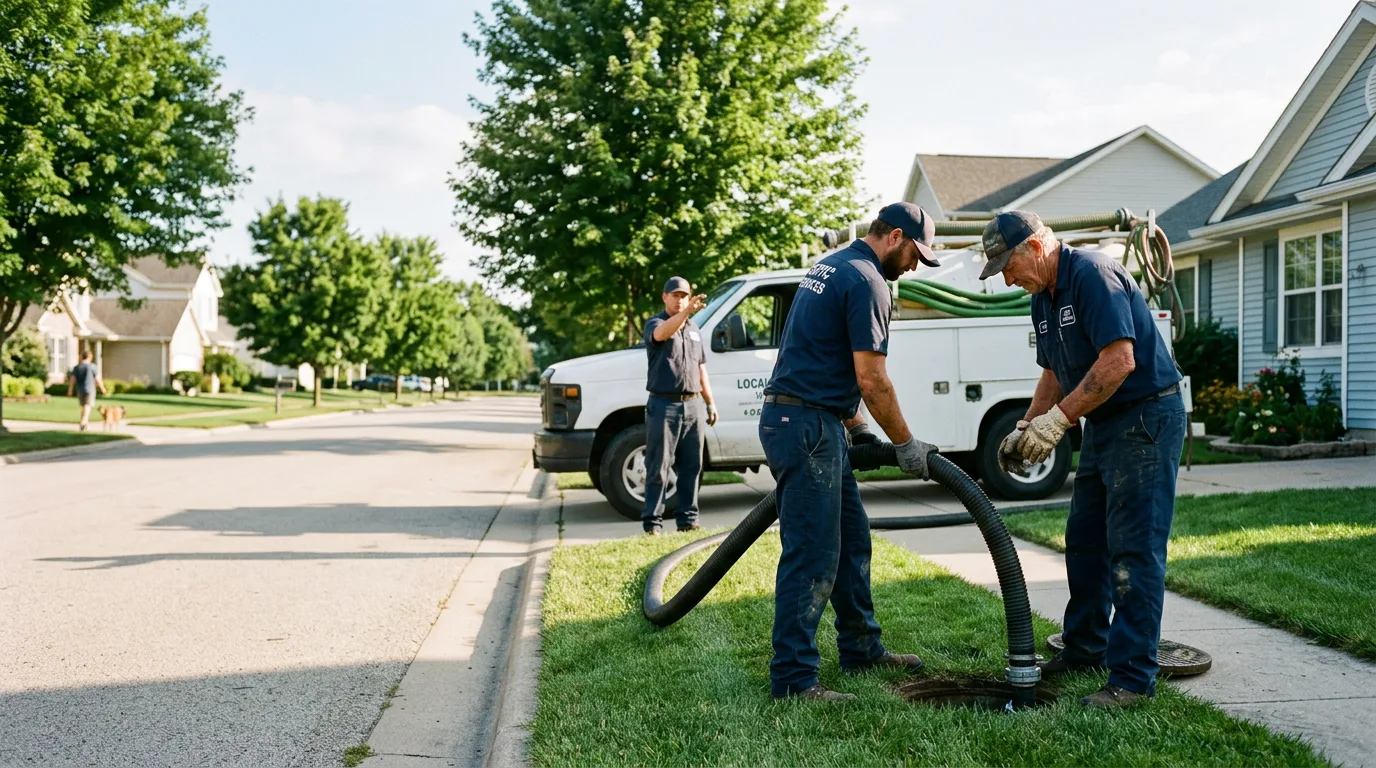 Septic Tank Cleaning in Woodridge, IL